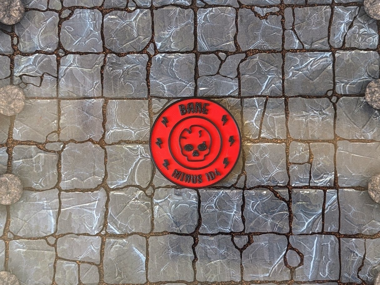 Spell Effect Reminder (Bless, Bane, Guidance, Bardic Inspiration